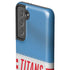 NFL Tennessee Titans White Striped Galaxy S21 5G Pro Case