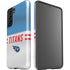 NFL Tennessee Titans White Striped Galaxy S21 5G Pro Case