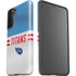 NFL Tennessee Titans White Striped Galaxy S21 Plus 5G Pro Case