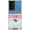 NFL Tennessee Titans White Striped Galaxy S21 Ultra 5G Clear Case