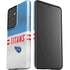 NFL Tennessee Titans White Striped Galaxy S21 Ultra 5G Pro Case