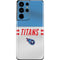 NFL Tennessee Titans White Striped Galaxy S21 Ultra 5G Skin
