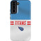 NFL Tennessee Titans White Striped Galaxy S22 Plus Pro Case