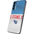 NFL Tennessee Titans White Striped Galaxy S22 Plus Skin