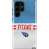 NFL Tennessee Titans White Striped Galaxy S22 Ultra Pro Case