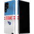 NFL Tennessee Titans White Striped Galaxy S22 Ultra Pro Case