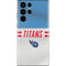 NFL Tennessee Titans White Striped Galaxy S22 Ultra Skin