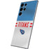 NFL Tennessee Titans White Striped Galaxy S22 Ultra Skin