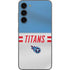 NFL Tennessee Titans White Striped Galaxy S23 Plus Skin