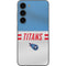 NFL Tennessee Titans White Striped Galaxy S23 Skin