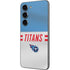 NFL Tennessee Titans White Striped Galaxy S23 Skin