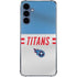 NFL Tennessee Titans White Striped Galaxy S24 Clear Case