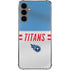 NFL Tennessee Titans White Striped Galaxy S24 Plus Clear Case