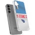 NFL Tennessee Titans White Striped Galaxy S24 Plus Clear Case