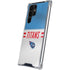 NFL Tennessee Titans White Striped Galaxy S24 Ultra Clear Case