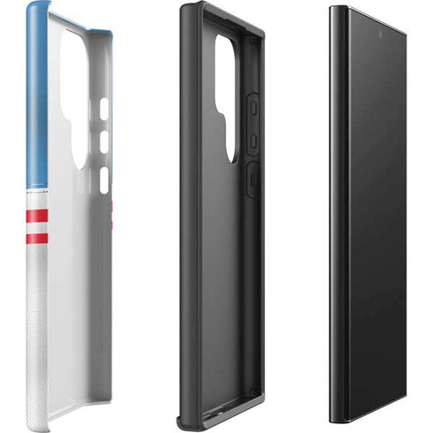 NFL Tennessee Titans White Striped Galaxy S24 Ultra Impact Case