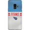 NFL Tennessee Titans White Striped Galaxy S9 Skin