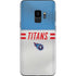 NFL Tennessee Titans White Striped Galaxy S9 Skin