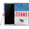 NFL Tennessee Titans White Striped Samsung Galaxy Tab Skin
