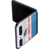 NFL Tennessee Titans White Striped Galaxy Z Flip Skin
