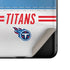 NFL Tennessee Titans White Striped Galaxy Z Flip Skin