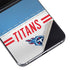 NFL Tennessee Titans White Striped Galaxy Z Flip5 5G Skin
