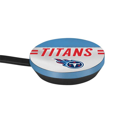 NFL Tennessee Titans White Striped Google Stadia Controller Skin