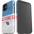 NFL Tennessee Titans White Striped iPhone 12 Impact Case