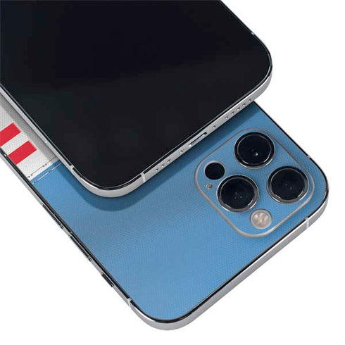NFL Tennessee Titans White Striped iPhone 12 Pro Max Skin
