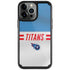 NFL Tennessee Titans White Striped iPhone 13 Pro Cargo Case