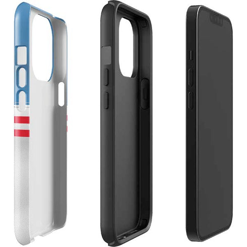 NFL Tennessee Titans White Striped iPhone 13 Pro Impact Case