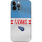 NFL Tennessee Titans White Striped iPhone 13 Pro Max Skin