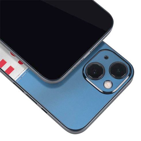 NFL Tennessee Titans White Striped iPhone 13 Skin