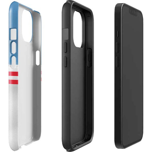 NFL Tennessee Titans White Striped iPhone 15 Impact Case