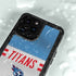 NFL Tennessee Titans White Striped iPhone 14 Pro Max Waterproof Case