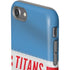 NFL Tennessee Titans White Striped iPhone SE (2nd & 3rd Gen) Pro Case