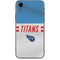 NFL Tennessee Titans White Striped iPhone XR Skin