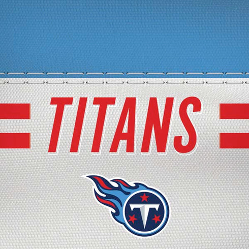 NFL Tennessee Titans White Striped iPhone XS Skin