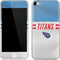 NFL Tennessee Titans White Striped Apple iPod Skin