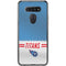 NFL Tennessee Titans White Striped LG K51/Q51 Clear Case