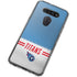 NFL Tennessee Titans White Striped LG K51/Q51 Clear Case