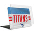NFL Tennessee Titans White Striped MacBook Air 13in M1 (2021) Case plus Skin