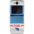 NFL Tennessee Titans White Striped Motorola RAZR Skin