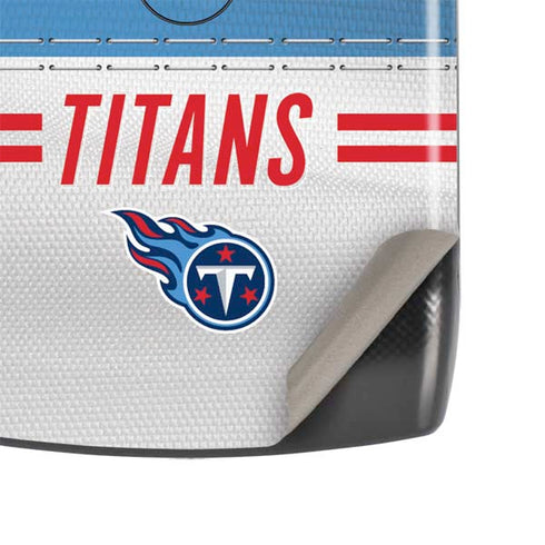 NFL Tennessee Titans White Striped Motorola RAZR Skin