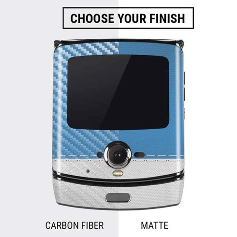 NFL Tennessee Titans White Striped Motorola RAZR Skin