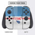 NFL Tennessee Titans White Striped Nintendo Switch Bundle Skin