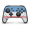 NFL Tennessee Titans White Striped Nintendo Switch Pro Controller Skin