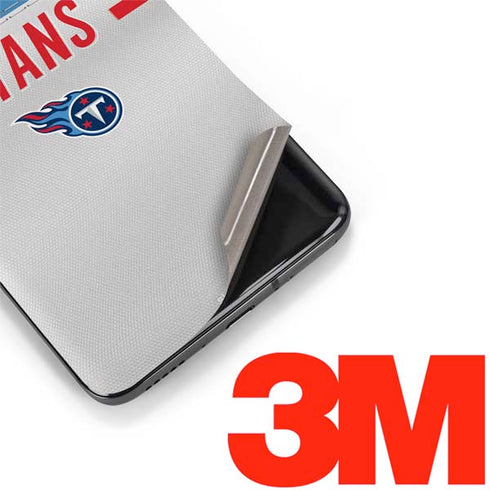 NFL Tennessee Titans White Striped OnePlus 7 Pro Skin