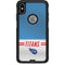 NFL Tennessee Titans White Striped Otterbox Commuter iPhone Skin