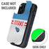 NFL Tennessee Titans White Striped Otterbox Defender iPhone Skin